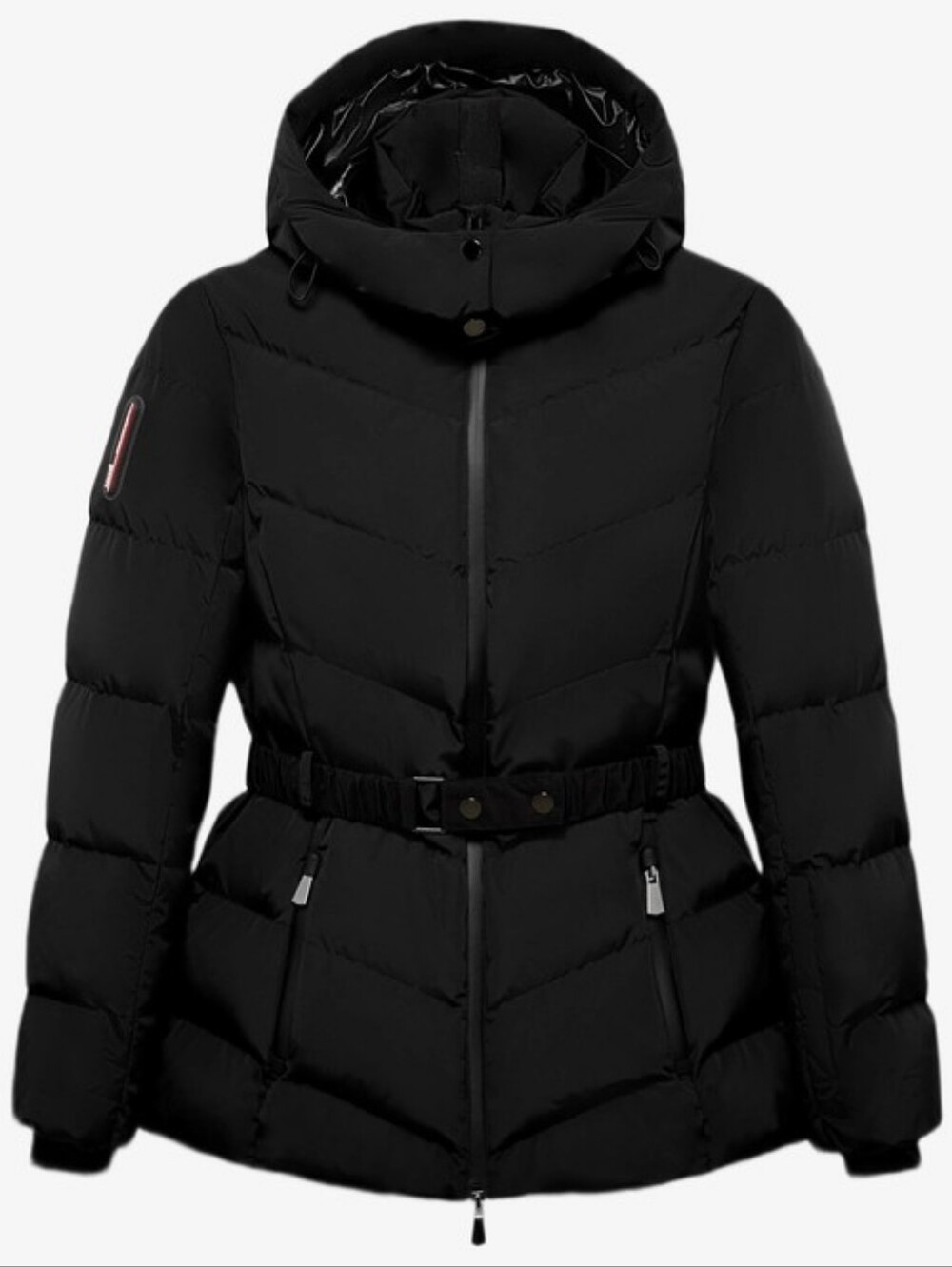ZARA Black Qulited Anorak Down Coat - Ski Collection 8073/022